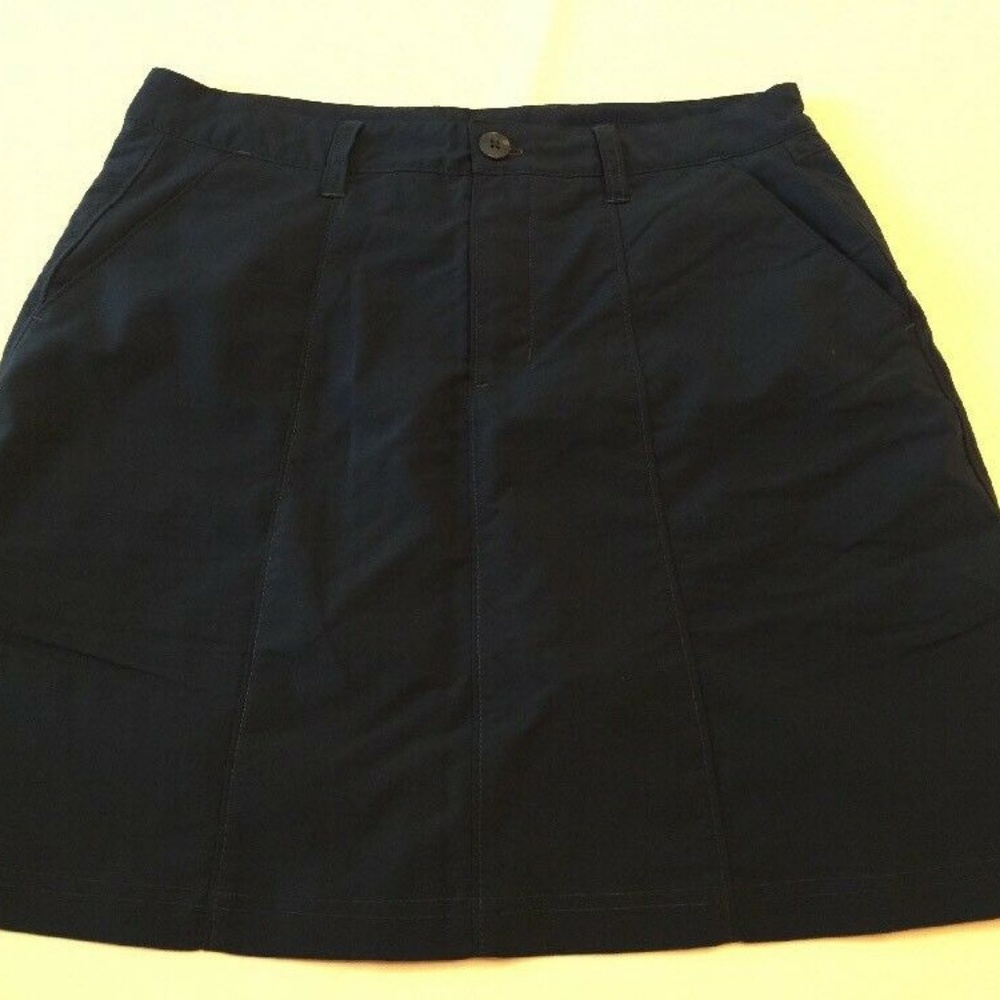 Patagonia Teal Blue Sport Skort Women's 6 Skirt Sh